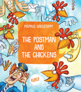 Postman and chickens cover